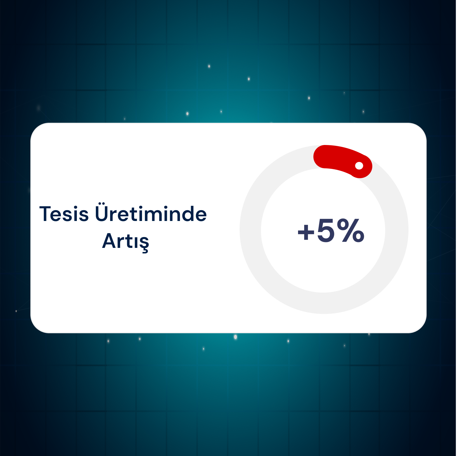 Tesis Üretiminde Artış